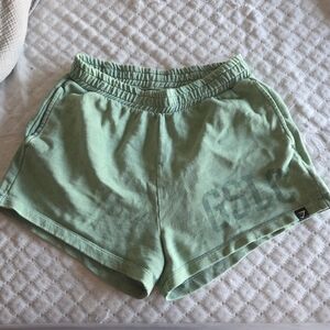Gymshark Washed Green Rest Shorts